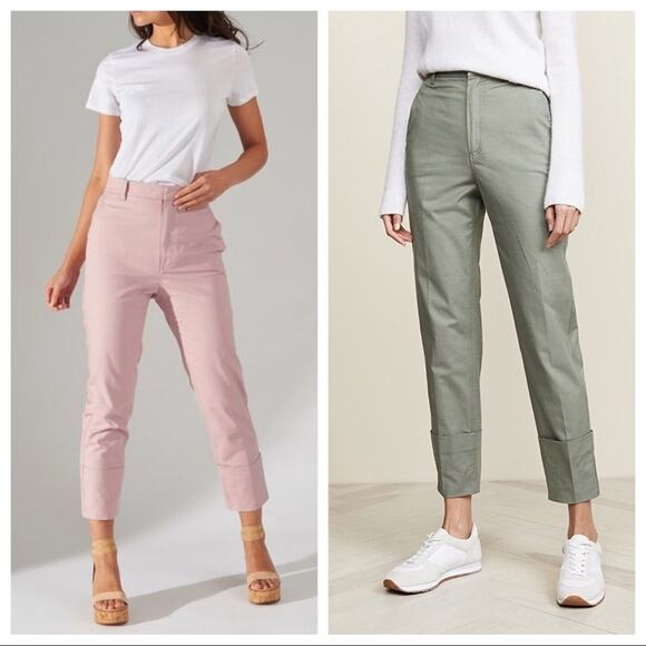 The Script Claudia High Waist Cuffed Skinny Leg Pants Sizes - Picture 1 of 8